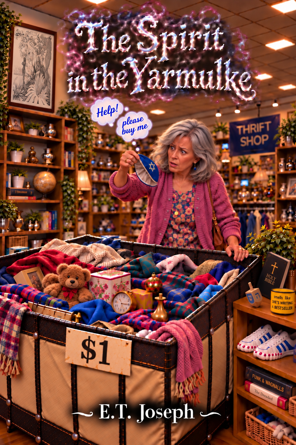 Book cover for The Spirit in the Yarmulke by E.T. Joseph